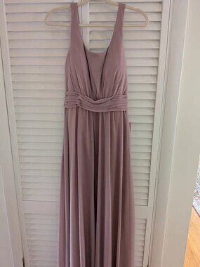 light purple formal dress